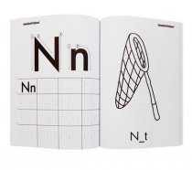 Woc A4 96pg Learning Letters Perforated Colouring Book