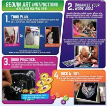 SEQUIN ART CRAFT - FAIRY