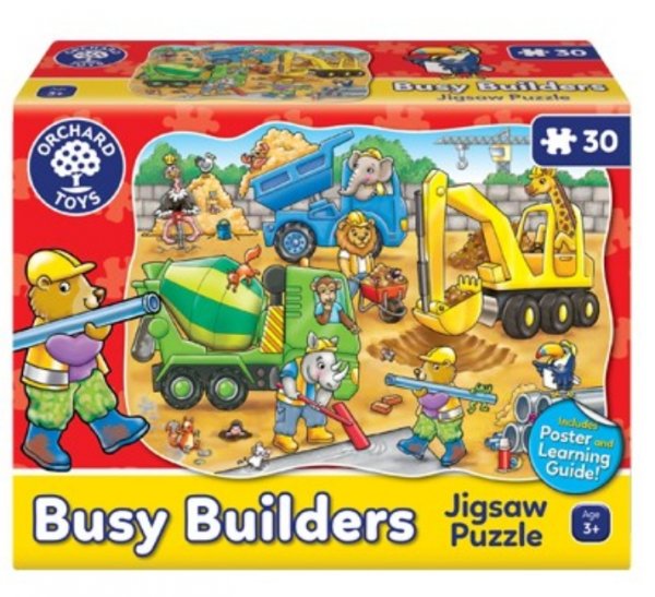 Busy Builders Jigsaw Puzzle