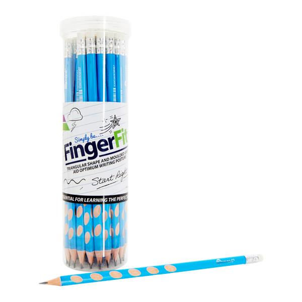 Finger Fit Triangular Shape Pencil - Black Lead