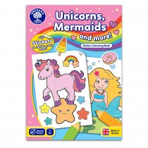 UNICORNS, MERMAIDS AND MORE COLOURING BOOK