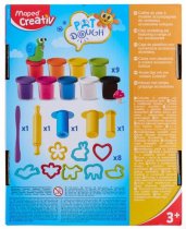 Maped Creativ Set 9x56g & Accessories Play Dough Set