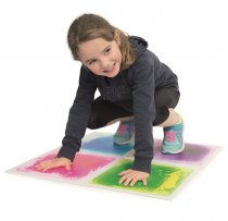 Set of 4 sensory floor tiles