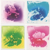 Set of 4 sensory floor tiles