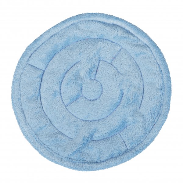 Sensory Plush Maze-Round Blue