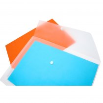 Premier Universal A4 Punched Button Wallet