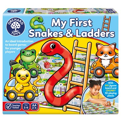 Orchard Toys My First Snakes And Ladders