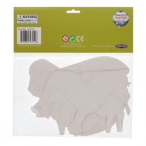Crafty Bitz Pkt.10 Cutouts - Farm Animals
