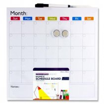 Premier Office 355x355mm Magnetic Schedule Board