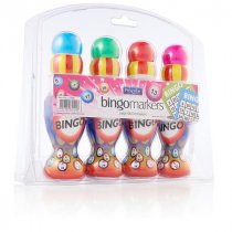 Pro:scribe Pkt.4 Asst Jumbo Bingo Markers