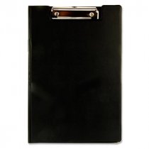 Premier Universal Pvc Double Foldover Clip Board - Black