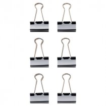 Concept Card 6 Fold Back Binder Clips - 32mm