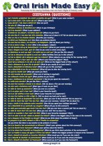 Oral Irish Made Easy-Glance Card
