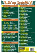 Bí ag Scríobh!-Glance Cards