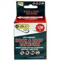 Stik-ie 4ft Roll Self-adhesive Hook And Loop Fastener