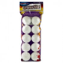 Crafty Bitz Pkt.10 Polystyrene Balls - 5cm
