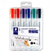Staedtler Lumocolor Box 6 Asst. Whiteboard Markers