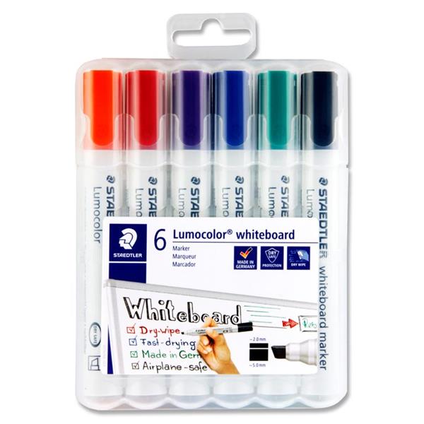 Staedtler Lumocolor Box 6 Asst. Whiteboard Markers