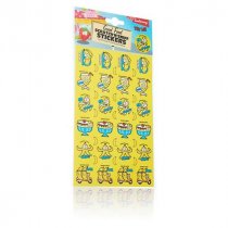 Emotionery Card 24 Good Food Scratch 'n Stickers 8 Flavors