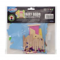 Crafty Bitz Build And Play - 2 Asst- Butterfly & Fairy door