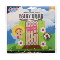 Crafty Bitz Build And Play - 2 Asst- Butterfly & Fairy door