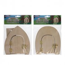 Crafty Bitz Hinged Fairy Door - 2 Asst.