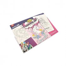 Woc A3 25 Sheet Colouring Book - Magicland
