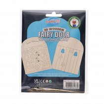 Crafty Bitz 3d Wooden Fairy Door- 2 Asst.