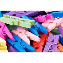 Icon Craft Pkt.50 Mini Clothes Pegs - Color
