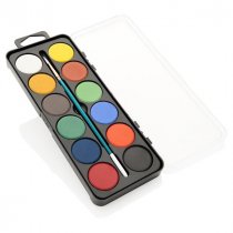 Woc 12 Colour Tempera Painting Block - Earth