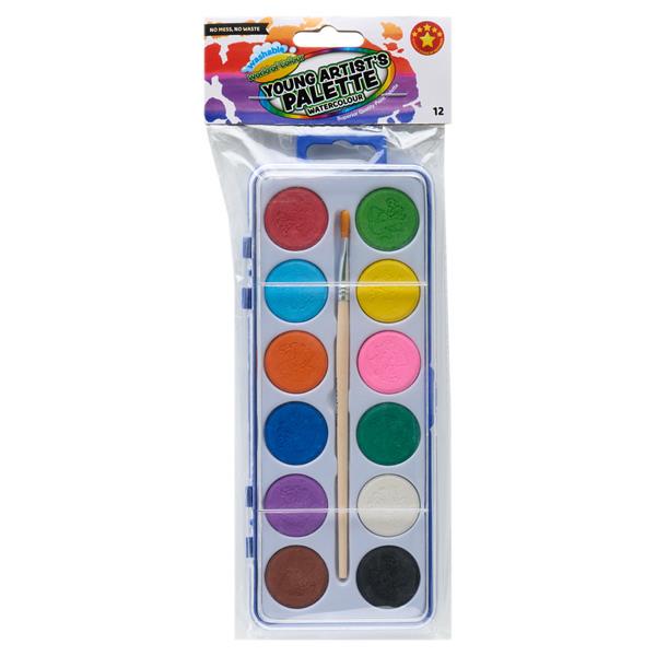 Woc Watercolour Palette Set - 12pce