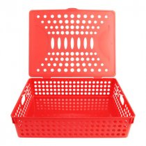 Premto A4 Heavy Duty File Storage - Ketchup Red
