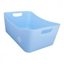 Premto Pastel Large Storage Basket - Cornflower Blue