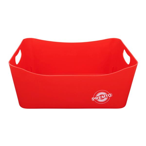 Premto Large Storage Basket - Ketchup Red