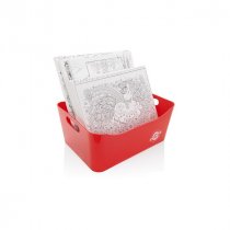 Premto Large Storage Basket - Ketchup Red