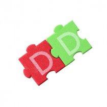 Crafty Bitz Pkt.100 Foam Stickers Alphabet Puzzle Shapes