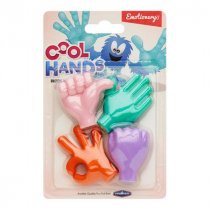 Emotionery Card 4 Cool Hands Novelty Erasers