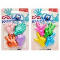 Emotionery Card 4 Cool Hands Novelty Erasers
