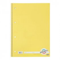 Premto A4 160pg Spiral Notebook - Sunshine