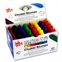Scola Chubbi Stumps Chublets (40) - Crayons