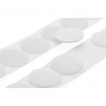 Stik-ie Roll Of 36 Pairs 25mm Hook & Loop Pads