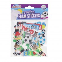 Crafty Bitz Squishy Foam Stickers - Sports