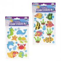 Crafty Bitz Squishy Foam Stickers - Under The Sea 2 Asst.
