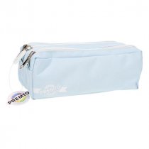 Premto Pastel 3 Pocket Pencil Case - Cornflower Blue