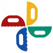 World Of Colour Pkt.4 Assorted Scrapers