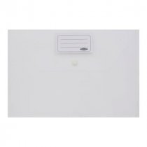 A4Plastic Button Folder
