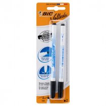 Velleda Card 2 Whiteboard Markers - Black