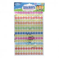 Pkt.350 Stars & Smileys Stickers 2 Asst.