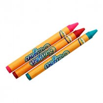 World Of Colour Box 64 Crayons W/ Sharpener