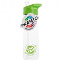 Premto 700ml Tritan Bottle Clear 5 Asst
